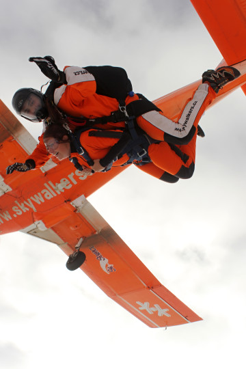 Skydiving in Prague